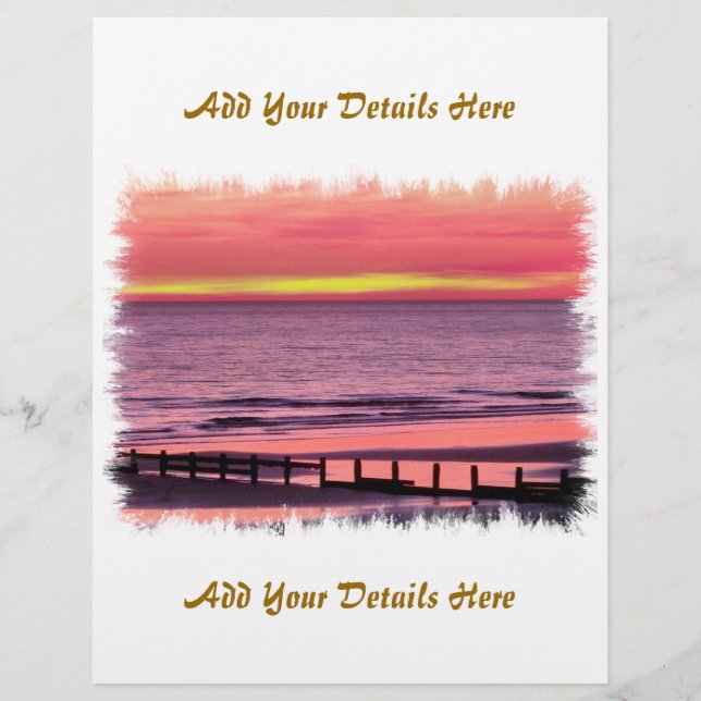 WELSH SUNSET FLYER (Vorne)