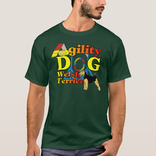 Welsh_Terrier_Agility T-Shirt (Vorderseite)