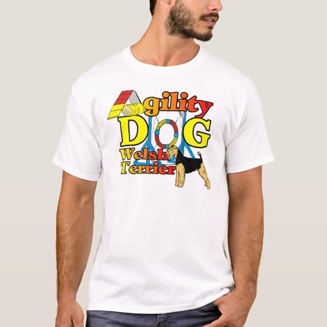 Welsh_Terrier_Agility T-Shirt (Vorderseite)