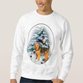Welsh Terrier Christmas Geschenke Sweatshirt