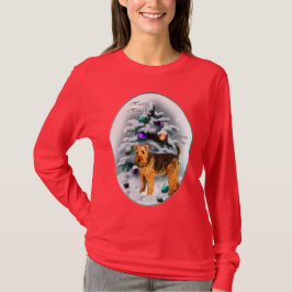 Welsh Terrier Christmas Geschenke T-Shirt