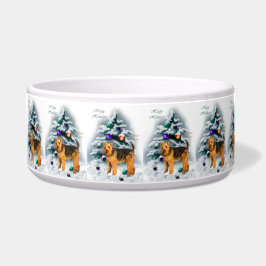 Welsh Terrier Christmas Napf