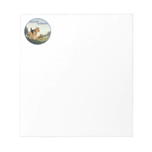 Welsh-Terrier Notizblock