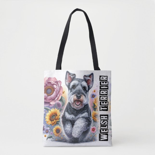 Welsh Terrier Tasche (Vorderseite)