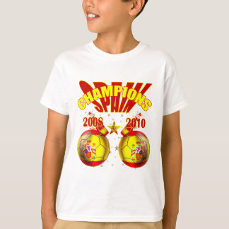 Welt 2008 Meister-Spaniens Europa 2010 T-Shirt