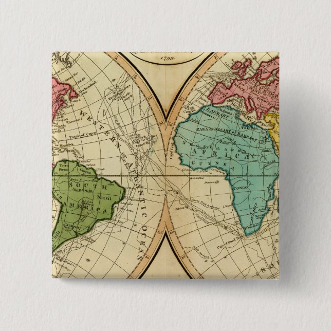 Welt 3 button (Vorderseite)