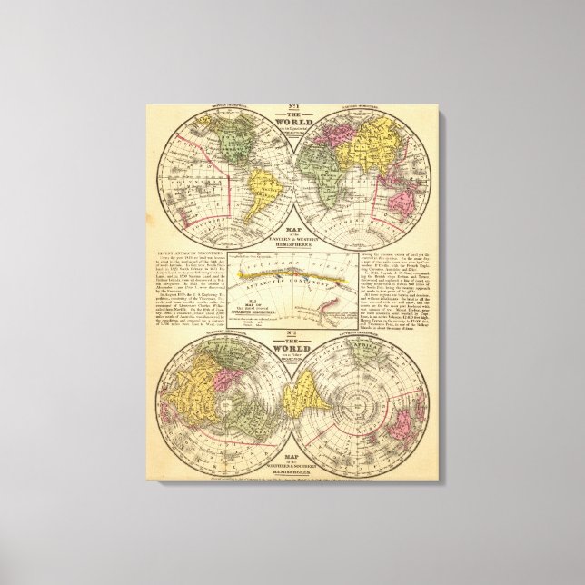 Welt 5 leinwanddruck (Vorderseite)