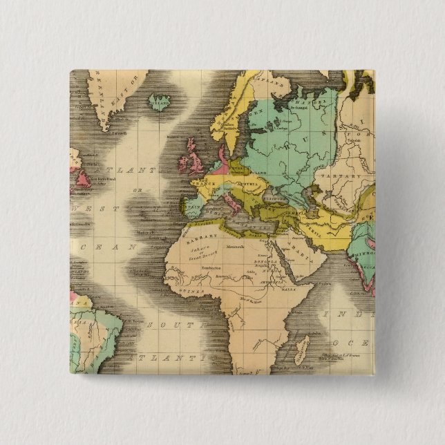 Welt 6 button (Vorderseite)