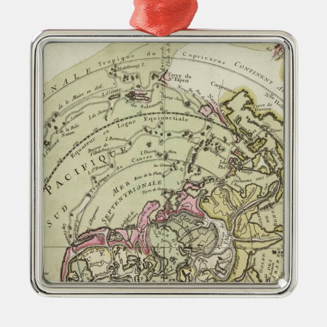 Welt 6 silbernes ornament (Vorne)