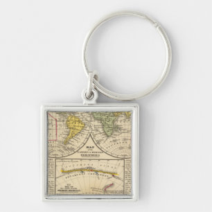 Welt 7 schlüsselanhänger