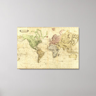 Welt 8 leinwanddruck