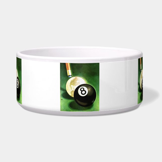 Welt als Spielball Napf (Vorderseite)