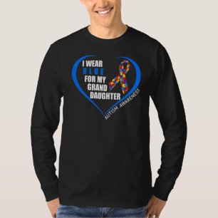 Welt-Autismus-Bewusstsein Tag ich tragen Blue for  T-Shirt