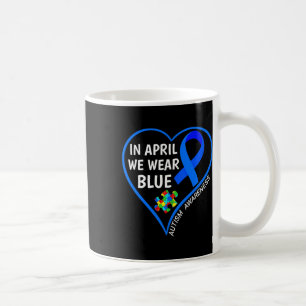 Welt-Autismus-Bewusstseinstag 2023 - Im April trag Kaffeetasse
