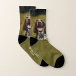 WELT BEST DOG VATER JE SOCKS SOCKEN<br><div class="desc">WORLDS BEST HUND VATER EVERA lustiges Paar von Hunde Vater Socken,  Custom Hund Foto Socken. Sie können Foto und Text bearbeiten oder entfernen. Skalieren,  Hund bewegen und das Bild zentrieren. Für ein besseres Ergebnis verwenden Sie ein Bild mit zentriertem "Objekt" und "Rahmen Hintergrund".   Für Selbsthilfe https://www.zazzle.com/live/categories/design help. .</div>