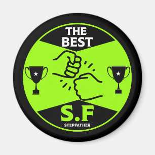 WELT BEST STEPFATHER MAGNET
