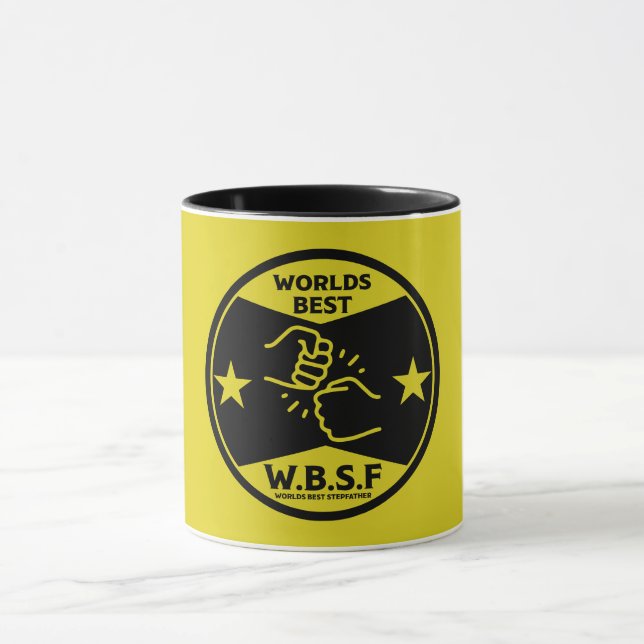 WELT BEST STEPFATHER TASSE (Zentrum)