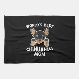Welt Bester Chihuahua-Mutter-Dog-Besitzer Geschirrtuch
