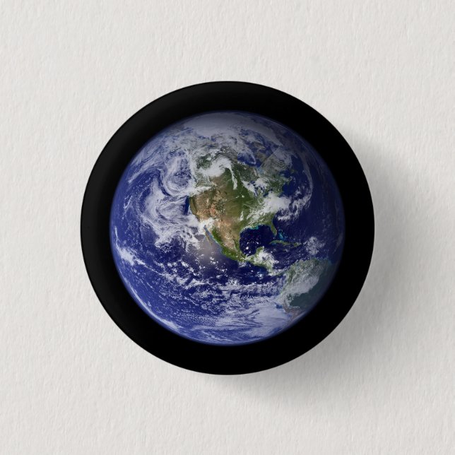 Welt Button (Vorderseite)