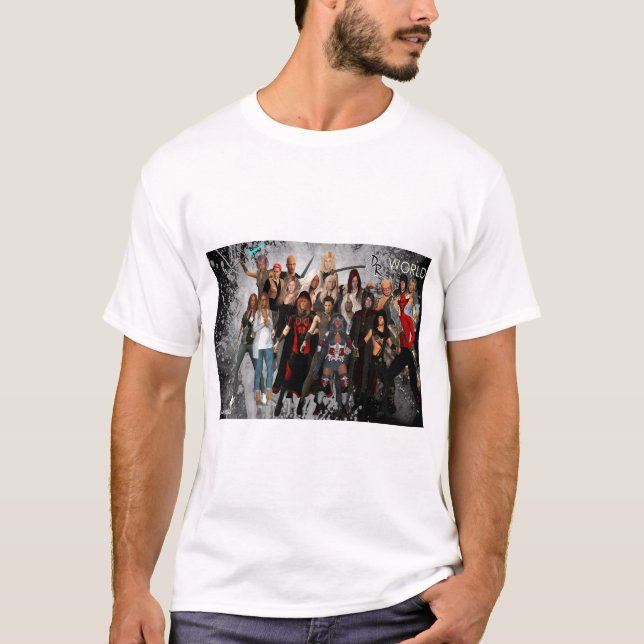 Welt der digitalen Reverenz T-Shirt (Vorderseite)