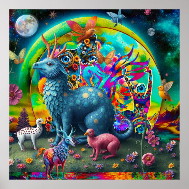 Welt der Fantasie Poster (Vorne)