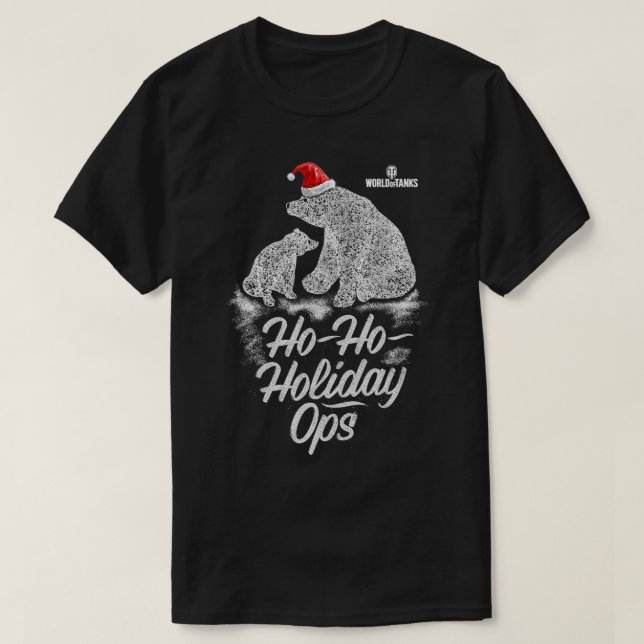 Welt der Holiday Ops Bears T-Shirt (Design vorne)