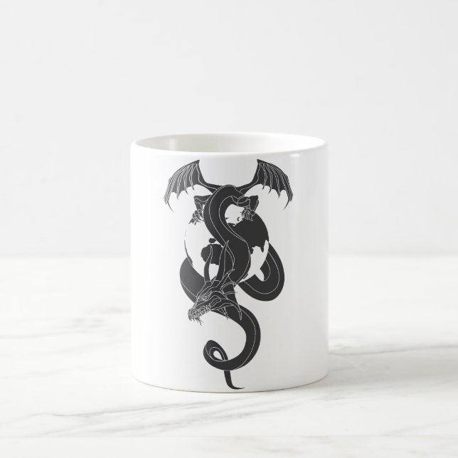 Welt des Drachen Kaffeetasse (Mittel)