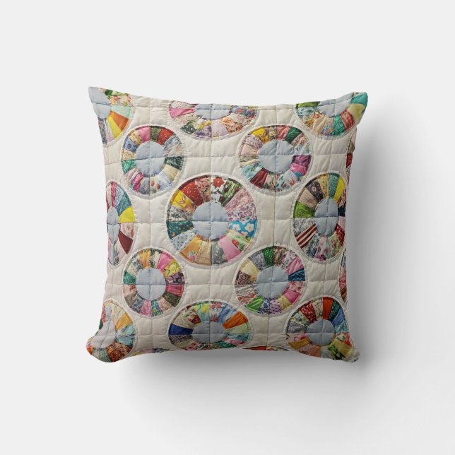 Welt des "Eins-Quilts" Kissen (Vorderseite)