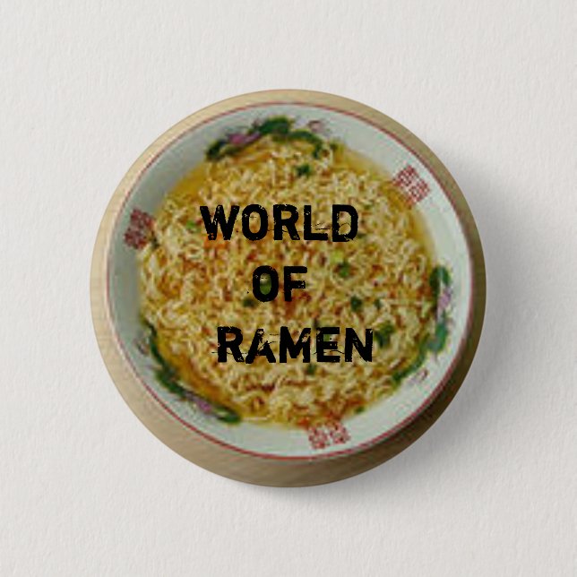 Welt des Ramen-Buttons: Set-O-drei Button (Vorderseite)