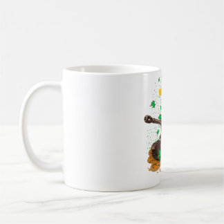 Welt des St. Patrick's Day Comet Zip Kaffeetasse