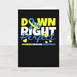 Welt-Down-Syndrom-Tag Karte