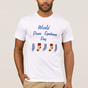 Welt-Down-Syndrom-Tag T-Shirt