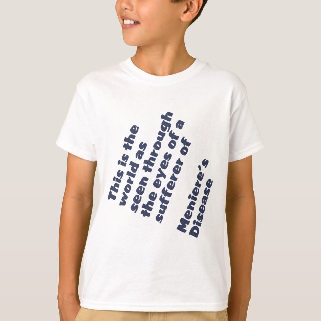 Welt durch Augen T-Shirt (Vorderseite)