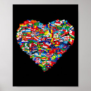 Welt-Flaggen-Tag 1 Poster