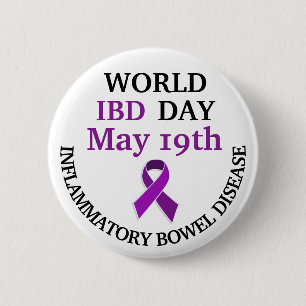 Welt-IBD-Day Awareness-Ribbon Button