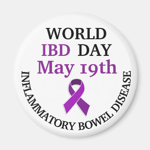 Welt-IBD-Day Awareness-Ribbon Magnet
