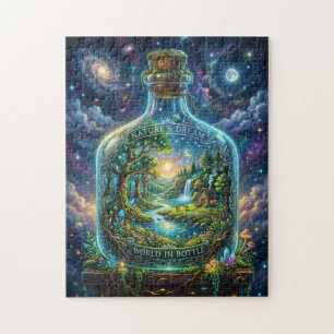 Welt in einer Flasche