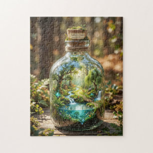 Welt in einer Flasche
