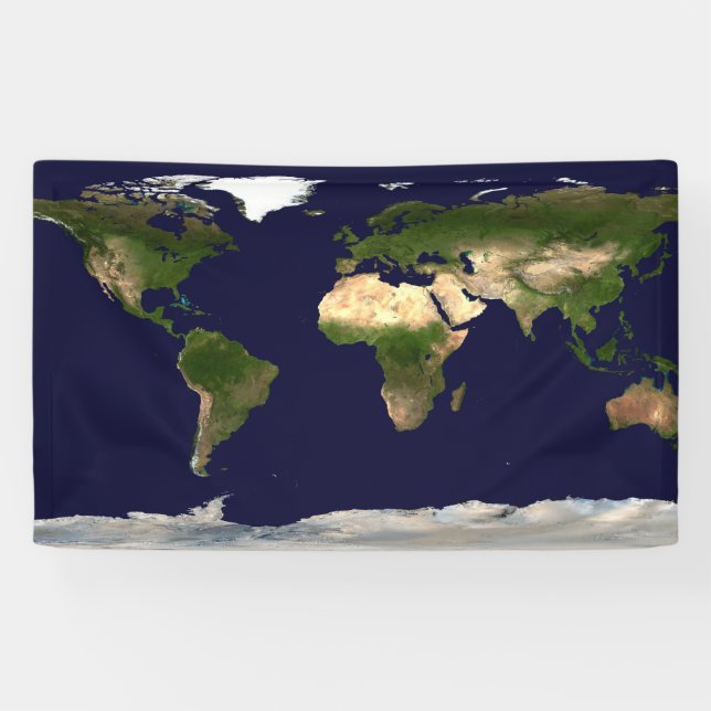 Welt insgesamt - Planet Erde Banner (Horizontal)