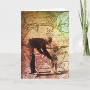 Welt ist Ihre Austernkarte Karte