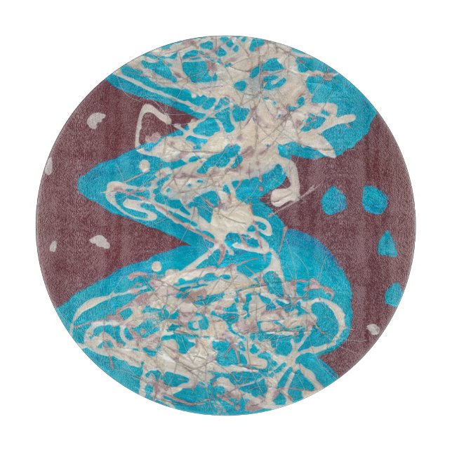 Welt-Liebe-Schneiderboard Schneidebrett (Vorderseite)