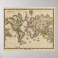Welt, Mercators Projektion 2
