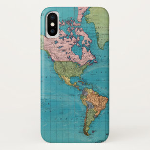 Welt, Mercators Projektion Case-Mate iPhone Hülle