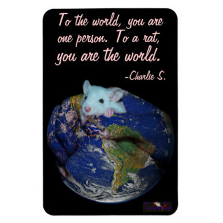 Welt Rat Flexi Magnet 4"x6"