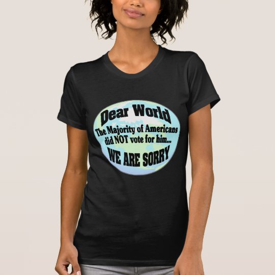 Welt sorry2 T-Shirt