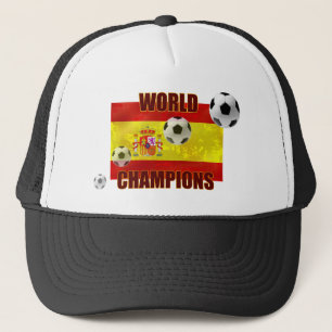 Welt verficht Spanien-Flaggen-Fußball 2010 Truckerkappe