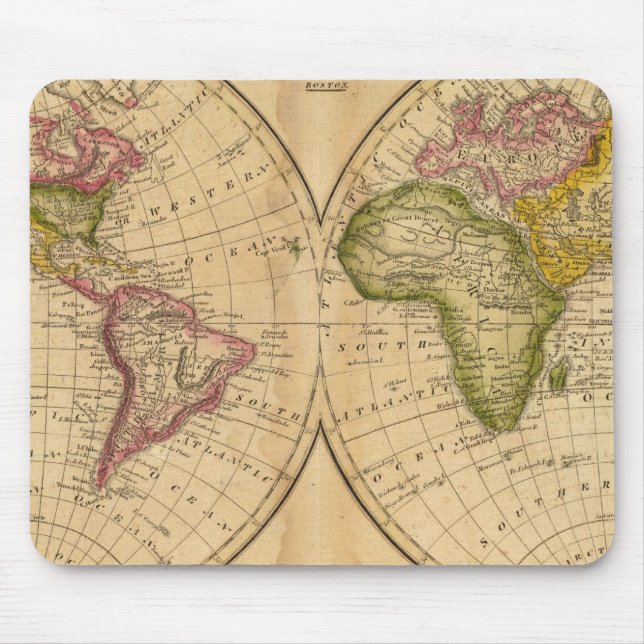 Welt von Worcester Mousepad (Vorne)