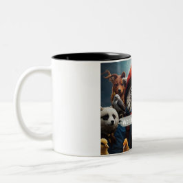 Weltagentag Zweifarbige Tasse