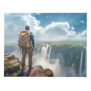 Weltanschauung Outdoor Adventure erkunden Natur Notizblock