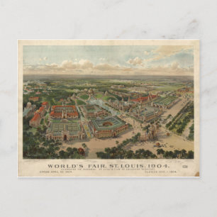 Weltausstellung 1904 in St. Louis Postkarte